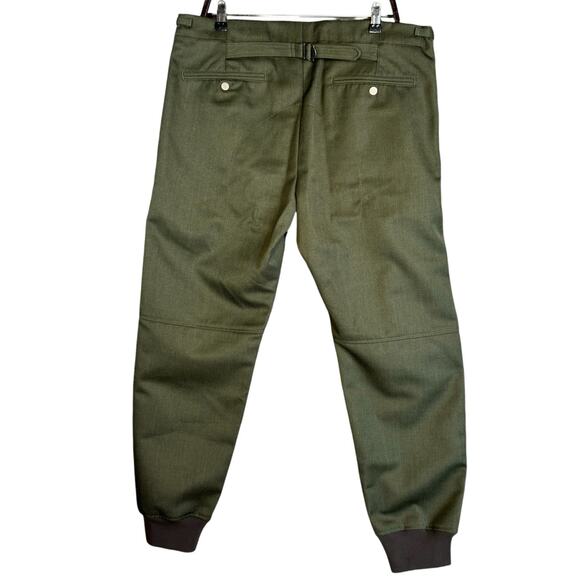Cadet Clothing Pants Mens Size 38 Green Aviator Pant NWT Cuffed Military - Picture 5 of 10